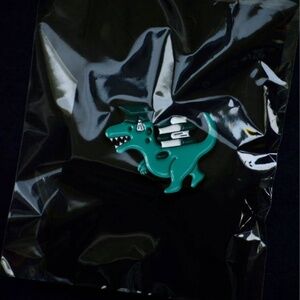 Pack of 5 Brand New and Packaged Dinosaur, Whale and Jelly Fish Pins
